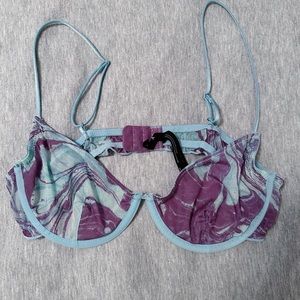 Urban Outfitters Marble Mesh Bra